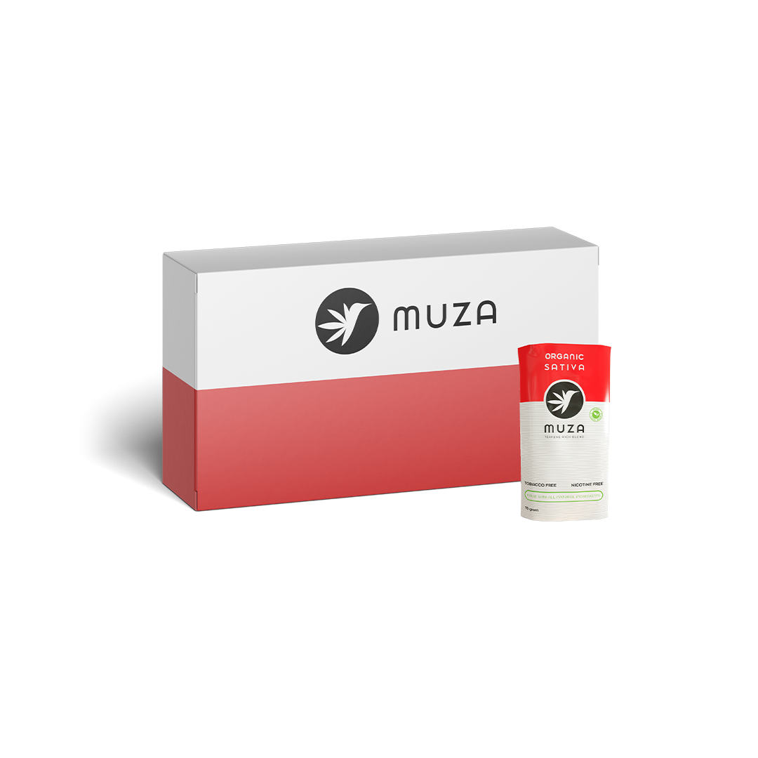 MUZA Organic Herbal Blend - RYO Sativa (Carton)