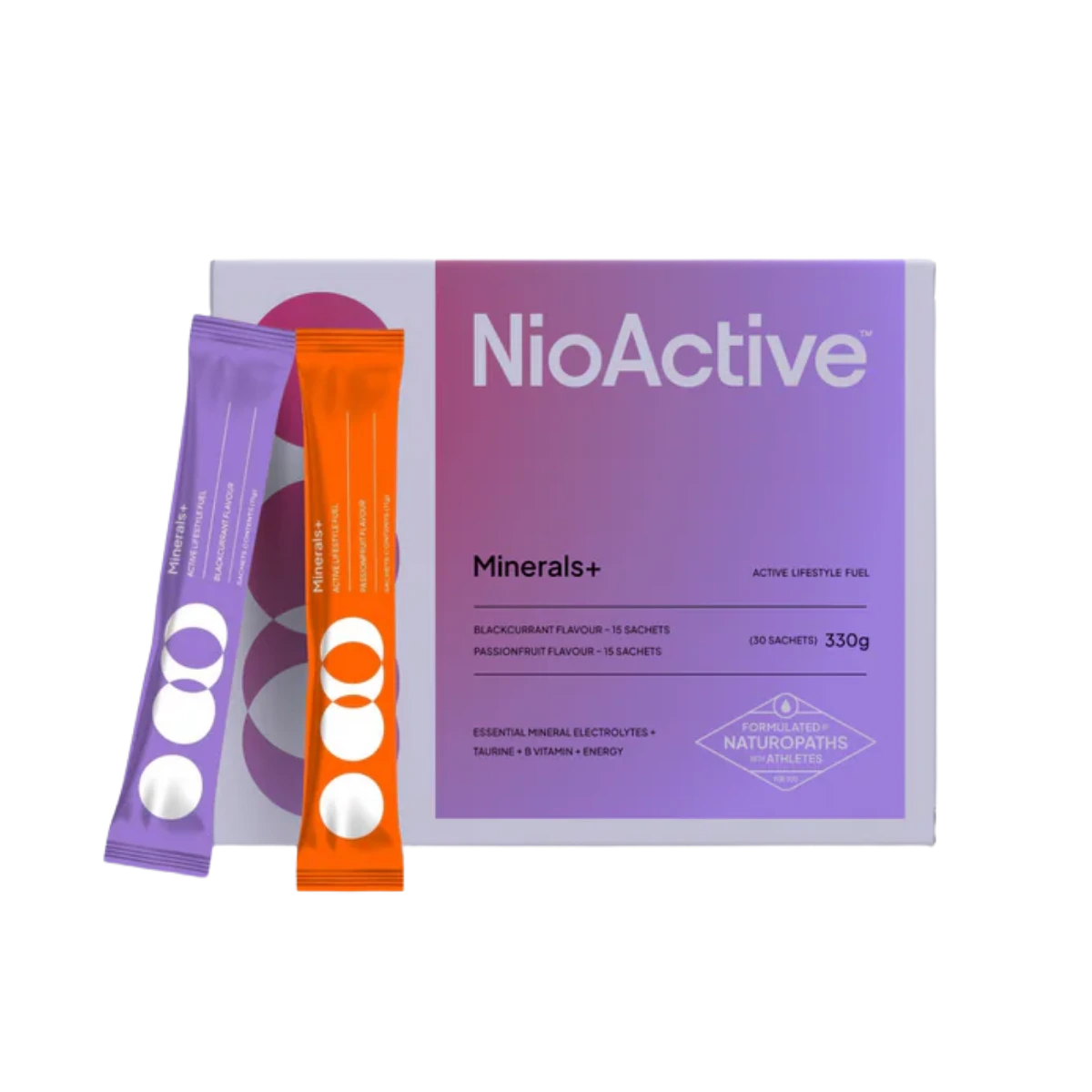 Minerals+ Mixed Passionfruit & Blackcurrant (30 pack)