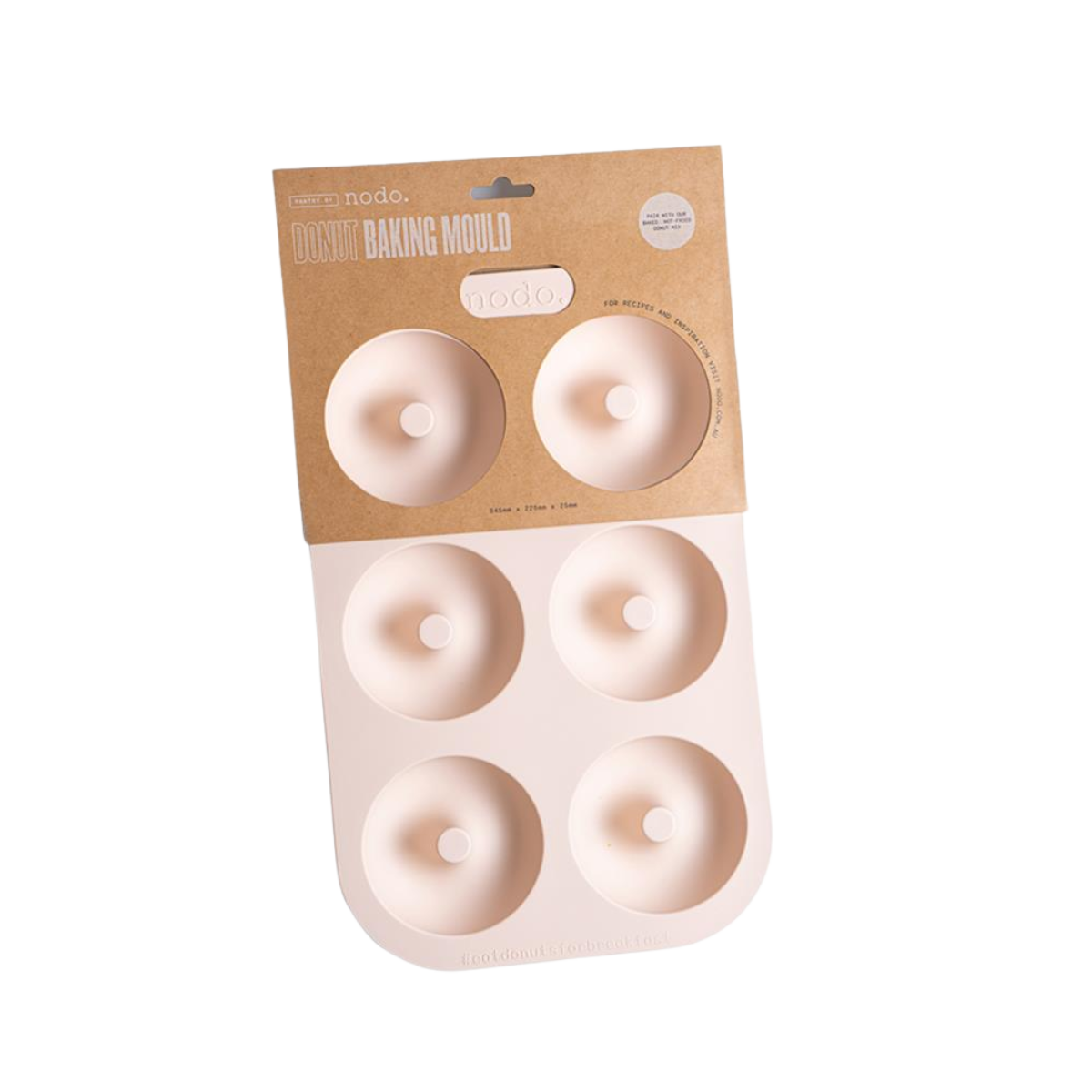 Nodo – Silicone Donut Baking Mould 200g (3 pack)